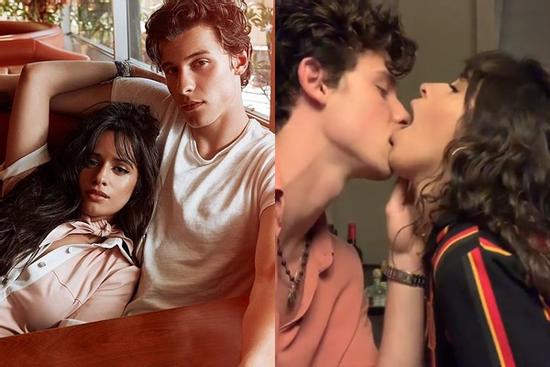 Bị chê 'hôn như cá đớp', Shawn Mendes - Camila Cabello công khai thị phạm cách 'ăn cháo lưỡi'