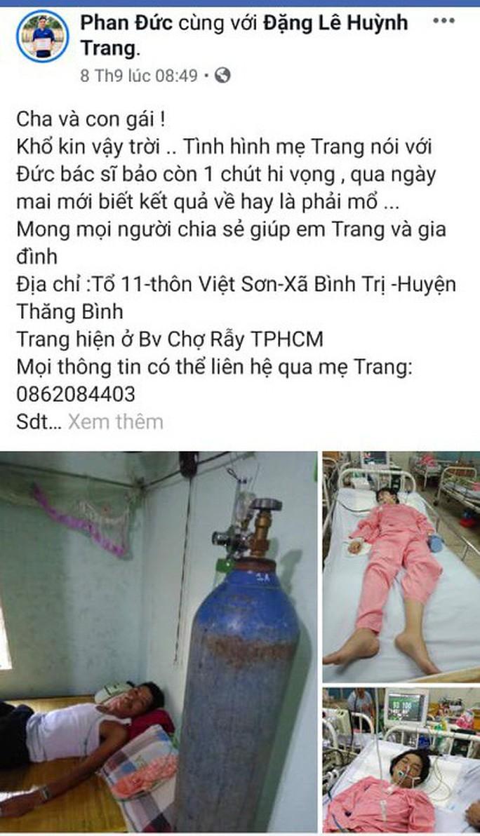Bệnh viện trả về, cô gái trẻ ở Quảng Nam bất ngờ hồi tỉnh-2