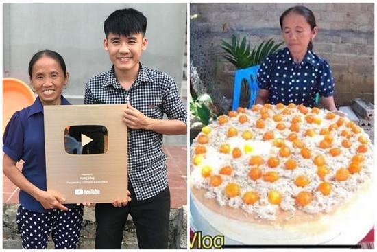 Con trai bà Tân Vlog lên tiếng khi bị tố 'gian dối trong clip làm bánh bông lan'