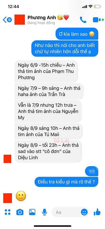 Khóc dở mếu dở vì yêu phải cô nàng trinh thám, like hay thả tim ảnh của ai cũng bị ghi vào sổ rồi mang ra tính toán-1