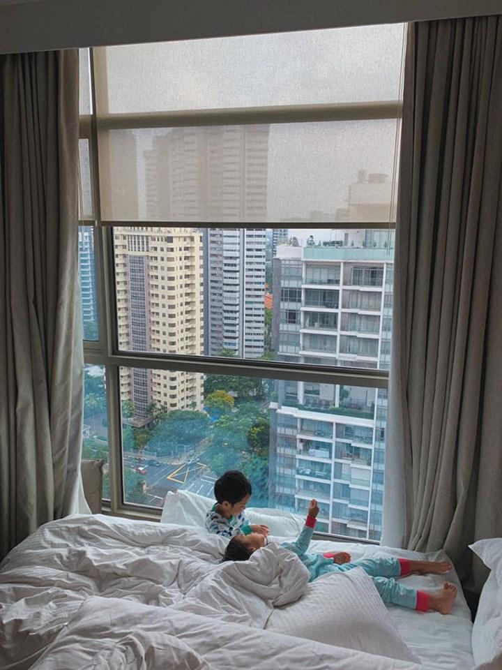 Tăng Thanh Hà vô tình để lộ rõ gương mặt quý tử vô cùng đáng yêu-3