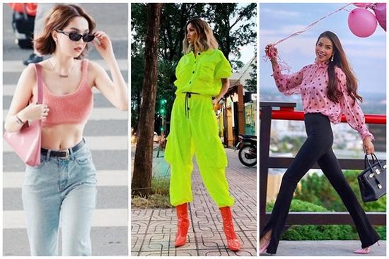 H'Hen Niê khoe street style mà ngỡ tưởng đèn dạ quang phát sáng