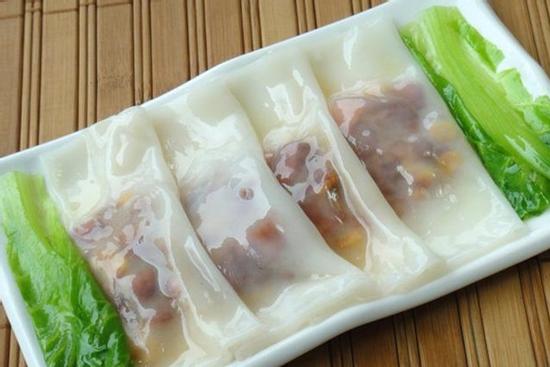 Đặc sản bánh cuốn nổi tiếng của Quảng Châu