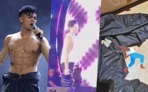 Trấn Thành, Đan Trường rách quần, Ngân Khánh, Hương Giang hở ngực trên sân khấu-1