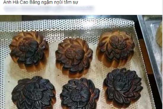 Anh chồng hết hồn với mẻ bánh Trung thu khoe tài của vợ