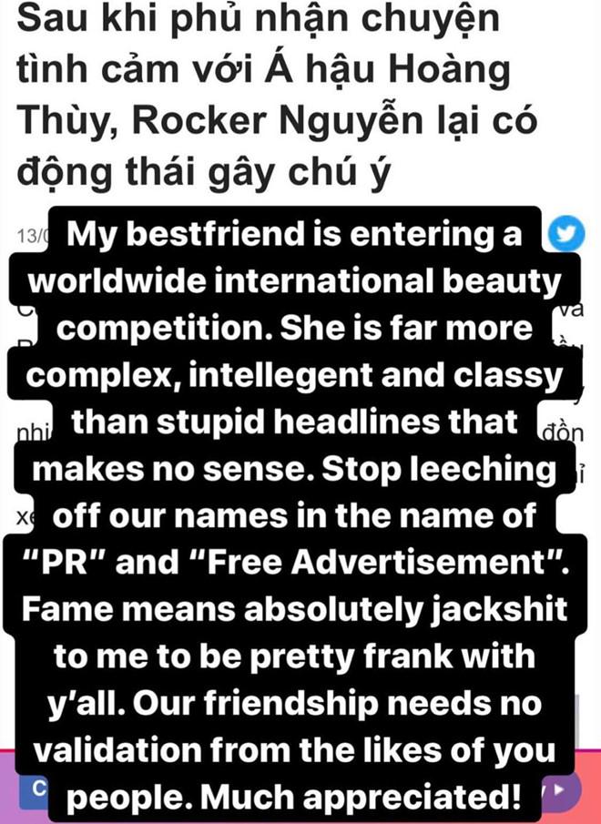 Rocker Nguyễn phản ứng khó chịu trước tin hẹn hò Hoàng Thùy-2