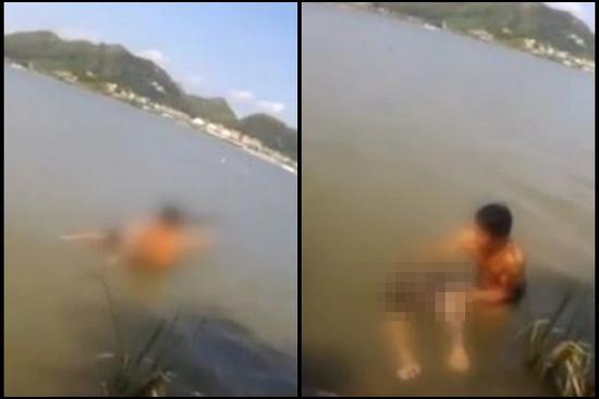 Chàng trai nhảy hồ tự tử vì bạn gái đòi chia tay, cái kết không ngờ khiến dân mạng cười nắc nẻ