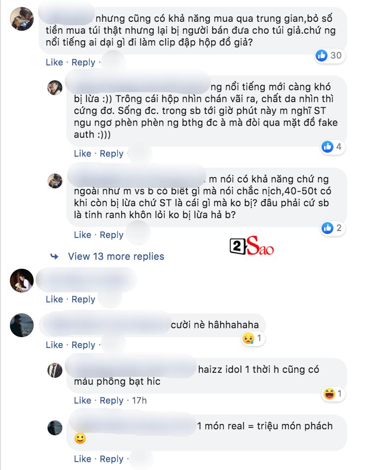 Đua đòi Ngọc Trinh đập hộp hàng hiệu, Sĩ Thanh bị bóc phốt celeb quê khoe toàn hàng fake-7