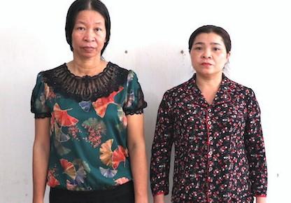 Bắt 2 phụ nữ cho vay tiền lãi suất gấp 5 lần-1