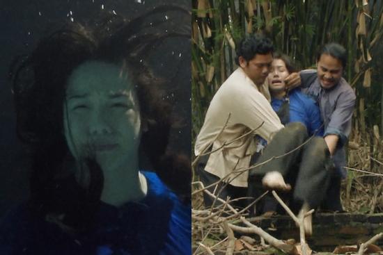 Nhật Kim Anh tố đạo diễn cột tạ vào chân, bắt ngâm mình 8 tiếng dưới nước