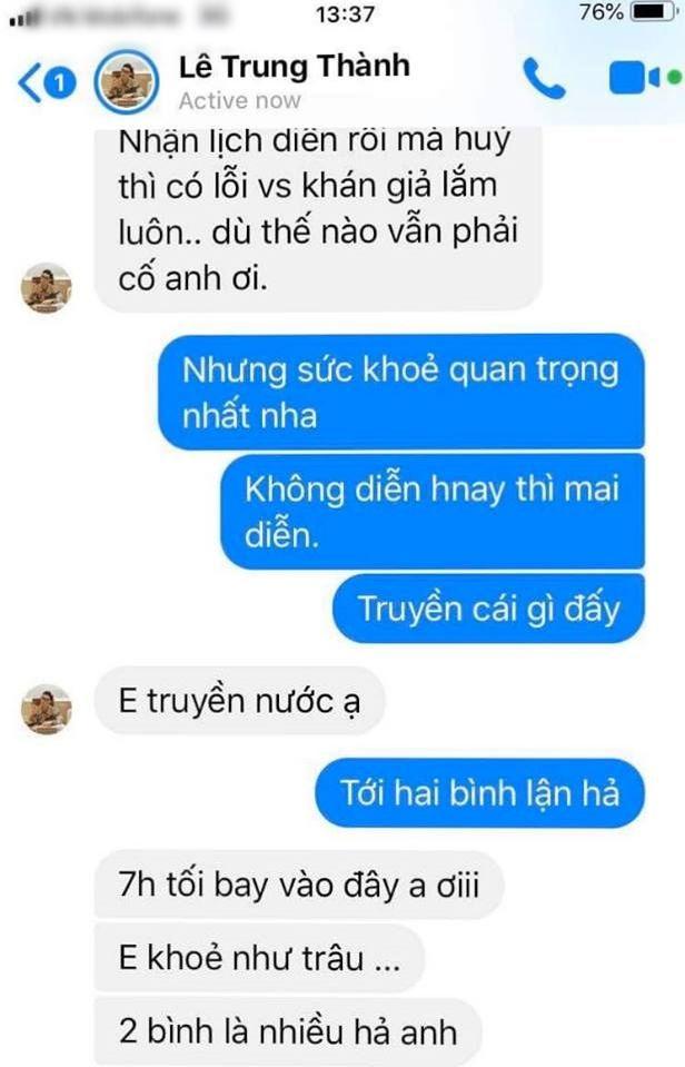 Cư dân mạng xót xa khoảnh khắc: Erik nhập viện truyền nước nhưng quyết không huỷ show-2