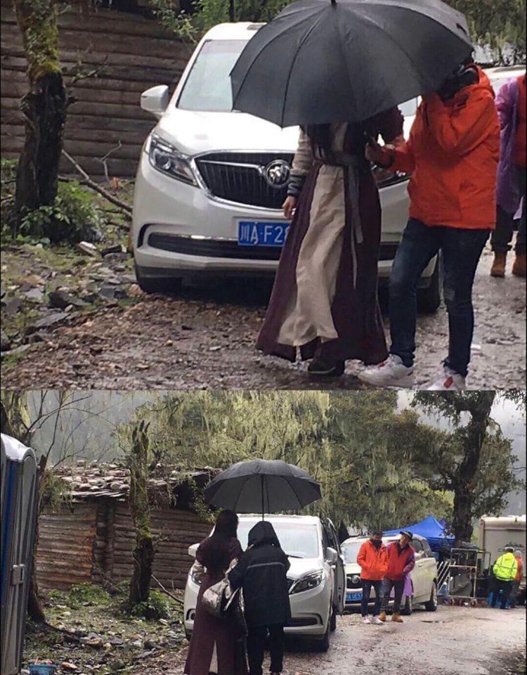 Triệu Lệ Dĩnh lộ tạo hình cổ trang trong phim mới, fans cảm thán: Rất giống Sở Kiều truyện-3