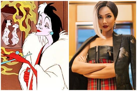 H'Hen Niê bị so sánh với nhân vật phản diện chuyên... ăn cắp chó chỉ vì thử nghiệm kiểu tóc mới