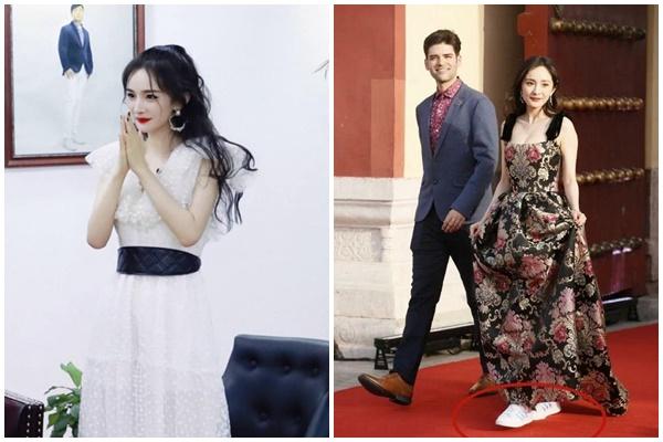 Bị ghét nhất Cbiz, Dương Mịch vẫn thoải mái diện váy xẻ cao, khoe chân thon dài đẹp hết phần thiên hạ-9