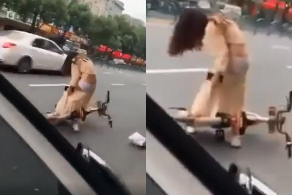 Gái xinh phơi vòng ba giữa phố nhưng khi biết sự thật dân tình lại thương cảm-2