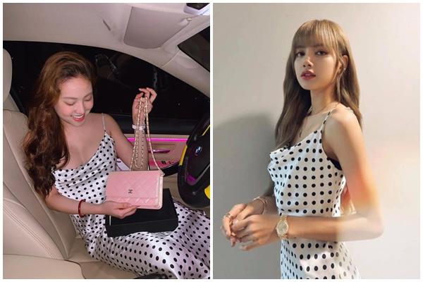 Thúy Vi đụng hàng Lisa (BlackPink): phe bà chủ vựa hoa quả phồn thực hay phe nữ sinh Rich Kid chiến thắng?-5