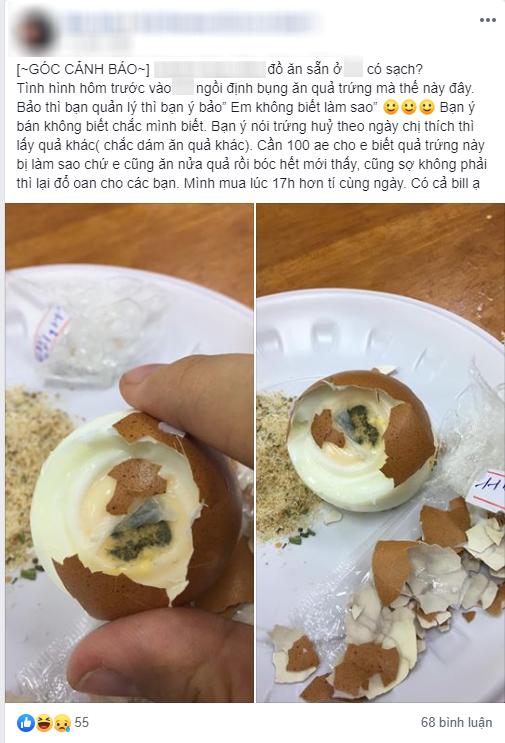 Mua phải quả trứng luộc bị mốc ở cửa hàng tiện lợi, khách lên mạng tố thì bị mắng té tát chỉ vì 1 lý do-1