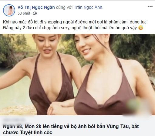 Quay clip 18+, Ngân 98 chửi đổng nữ hoàng nội y ai ngờ bị dân mạng quật: Tuổi gì so sánh với Ngọc Trinh-2