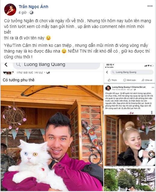 Ngân 98 lộ ảnh yêu lại Lương Bằng Quang, Mon 2K bàng hoàng nhận ra bị đàn chị dắt mũi như trò hề-5