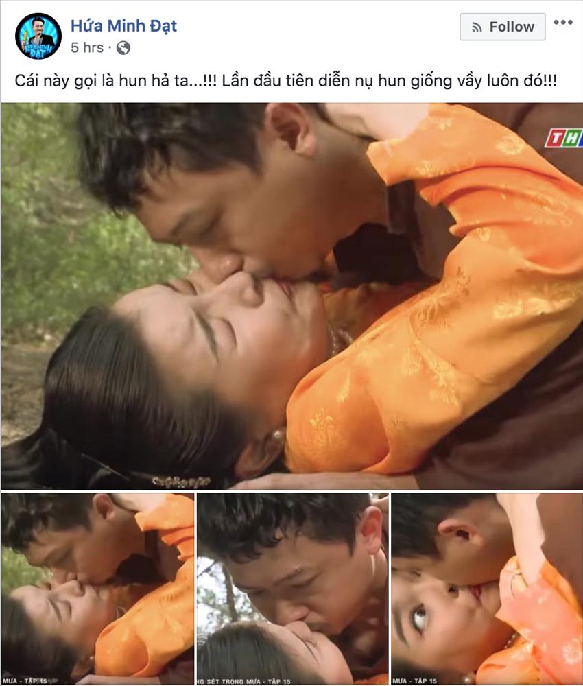 Nhìn Hứa Minh Đạt hôn Cao Thái Hà, dân tình tự hỏi đang thổi bong bóng hay hô hấp nhân tạo?-1