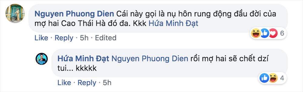 Nhìn Hứa Minh Đạt hôn Cao Thái Hà, dân tình tự hỏi đang thổi bong bóng hay hô hấp nhân tạo?-5