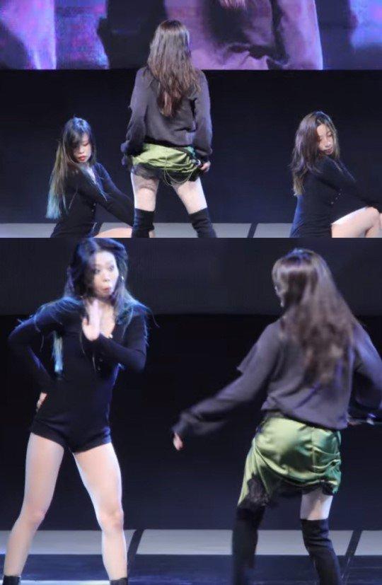 Quả bom sexy HyunA bị chê rẻ tiền vì vén váy khoe nội y, hài nhất là phản ứng sốc tận óc của vũ công phụ họa-3