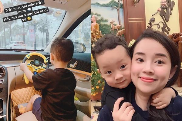 Khoe clip con trai siêu đáng yêu khi đến trường, hotmom Ly Kute bị soi ra điểm bất thường-6
