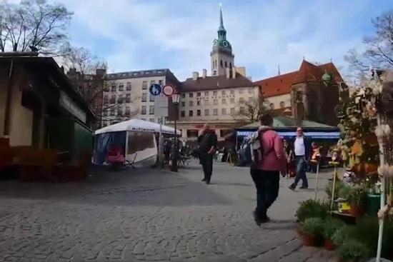 Dạo bước trên những con đường lát đá ở Munich