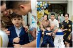 Tạm gạt đấu tố căng như dây đàn, Nhật Kim Anh và chồng cũ sánh đôi rạng rỡ mừng sinh nhật con trai