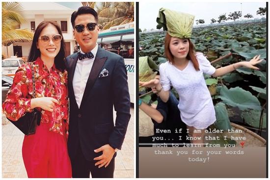 Linh Rin đăng hình do Phillip Nguyễn chụp kèm chia sẻ ngọt ngào