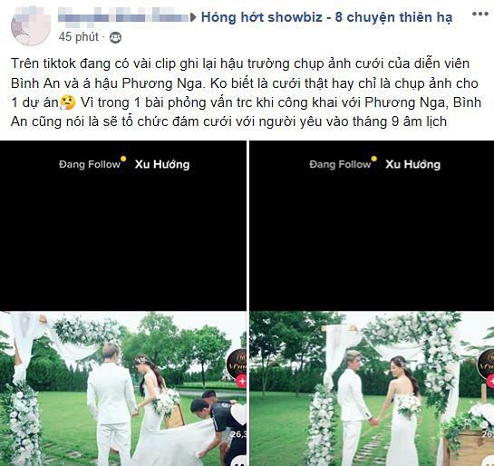 Loạt bằng chứng khẳng định Bình An và Á hậu Bùi Phương Nga đã sẵn sàng về chung một nhà-2