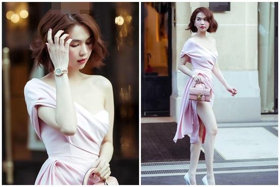 Chán style 'gái hư', Ngọc Trinh quay ngoắt sang phong cách ngọt như kẹo bông