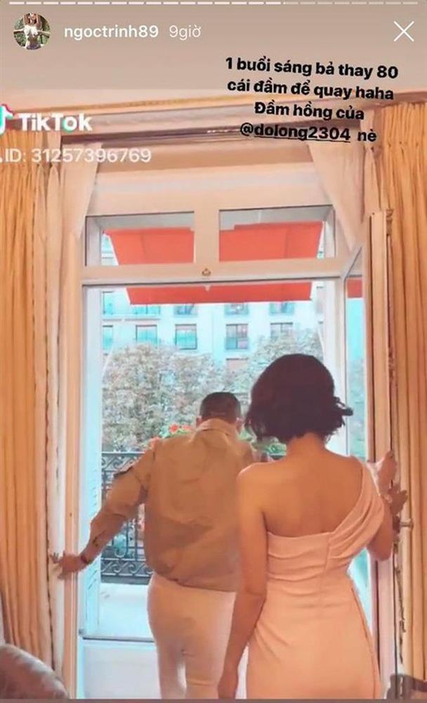 Ngọc Trinh vi vu trời Tây, thay 80 chiếc váy trong buổi sáng để chụp ảnh-1