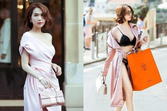 Ngọc Trinh vi vu trời Tây, thay 80 chiếc váy trong buổi sáng để chụp ảnh