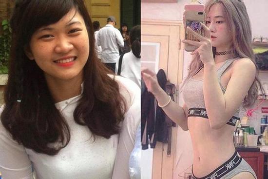Những cô gái chứng minh cách lột xác nhanh nhất là giảm cân