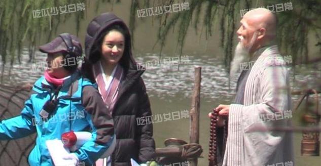 Triệu Lệ Dĩnh lộ nhan sắc già nua trên phim trường Hữu Phỉ-4