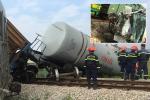 Clip: Khoảnh khắc kinh hoàng vụ tàu hỏa đâm xe tải ‘nổ như bom’ ở Nghệ An làm đường sắt tê liệt-2