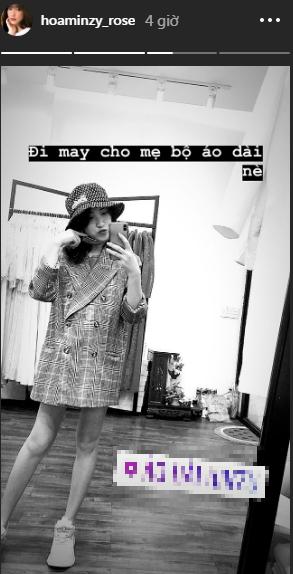 Bị đồn theo chồng bỏ cuộc chơi, Hòa Minzy tuyên bố: Quan trọng gì cưới xin-1