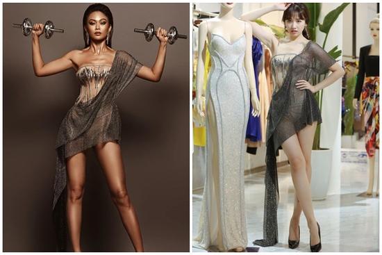 Đụng hàng đầm xuyên thấu với Mâu Thủy, Hari Won mất điểm vì chọn nội y sai quá sai