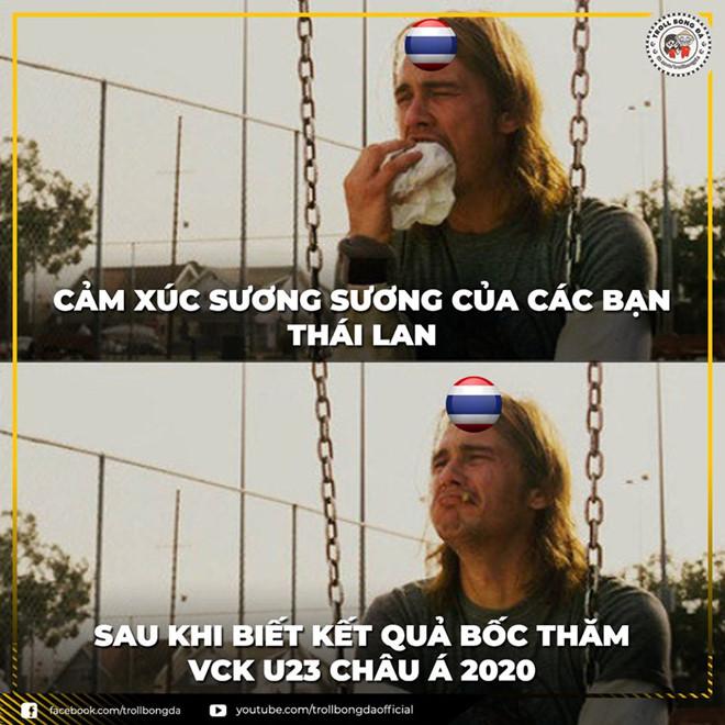 Ảnh chế fan vui mừng khi U23 Việt Nam rơi vào bảng đấu vừa sức-6