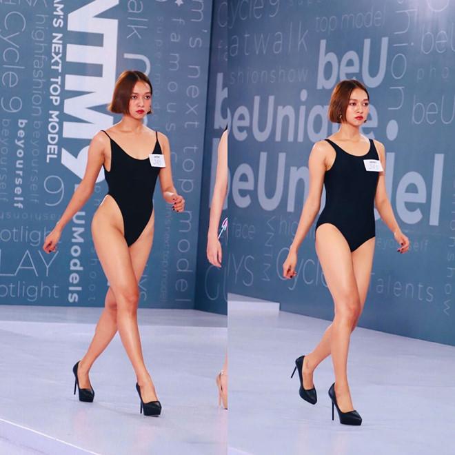 Nam thí sinh mặc váy, rải hoa trong vòng thi đồ bơi ở Next Top Model-4