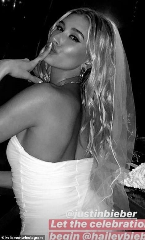 Vợ Justin Bieber diện váy bó sát trong tiệc độc thân-3