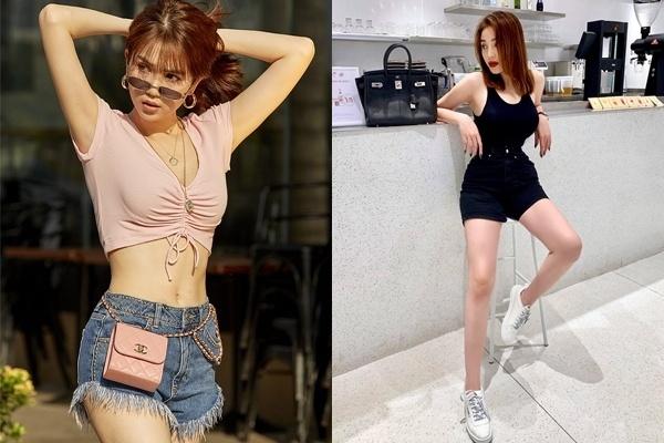 Cần gì hóp bụng tí tắc thở như Ngọc Trinh khoe eo 55cm, Kỳ Duyên chỉ dùng kẹp giữ váy thế này cũng đủ thấy bụng tí hon cỡ nào-1