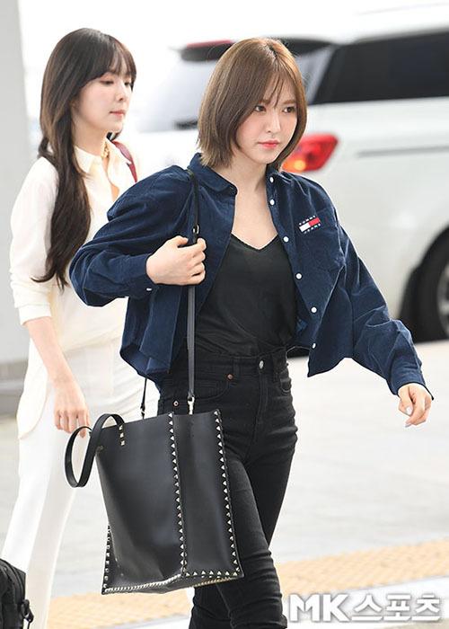 Wendy bé hạt tiêu nhưng mê mệt túi khổng lồ-5