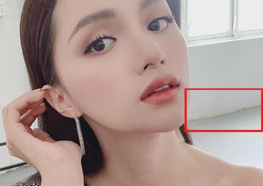 Tưởng mặt đẹp chuẩn không cần chỉnh, nào ngờ Hương Giang vẫn bị soi photoshop méo tường-8