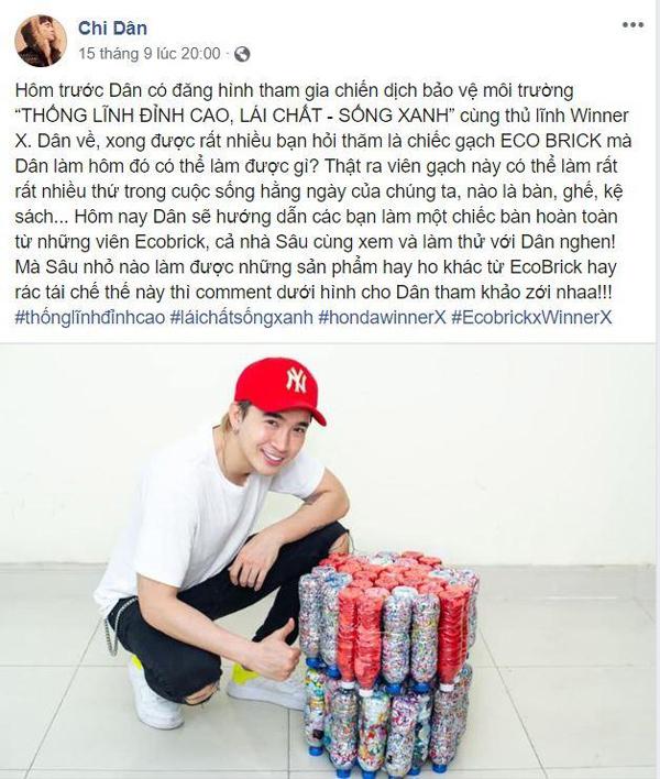 Giới trẻ dọn đường phố, thu rác thải cùng thủ lĩnh Winner X-3