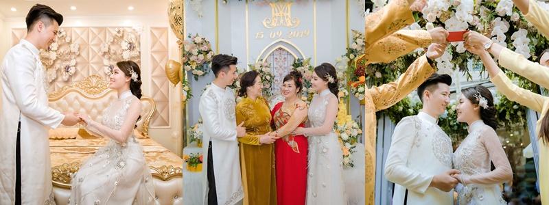 Âu Hà My làm đám hỏi dát vàng, Giang Lê vi vu trời Tây chụp ảnh cưới-2