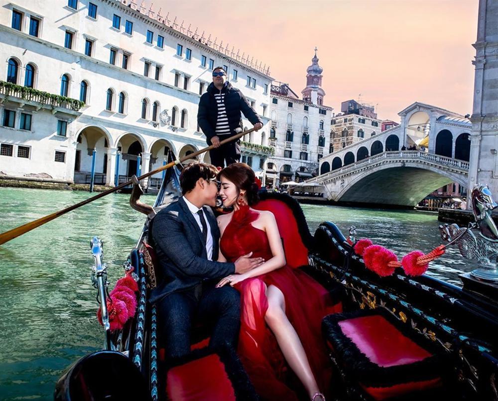 Âu Hà My làm đám hỏi dát vàng, Giang Lê vi vu trời Tây chụp ảnh cưới-3