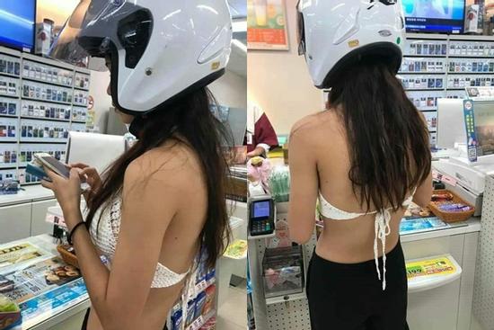 Diện mỗi áo lót đi siêu thị, gái xinh làm ai cũng ngán ngẩm với kiểu thời trang không còn gì để nói