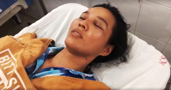 Khởi tố người chồng dìm vợ xuống nước rồi kéo lên đánh đập trước mặt con-1